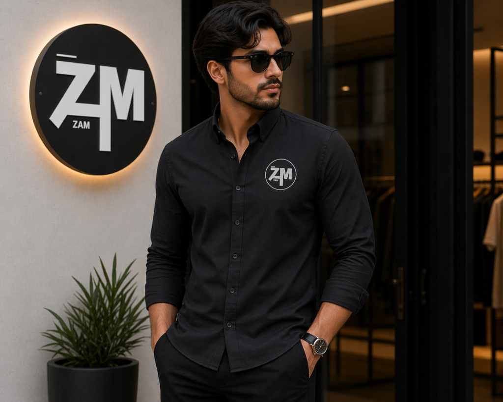 premium solid color shirt men summer wear Pakistan