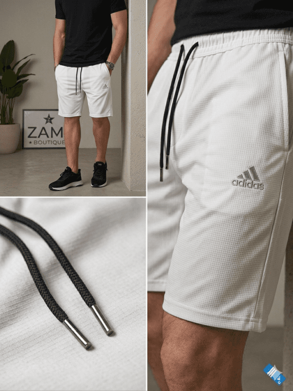 Porcelain White Premium Imported Stuff Shorts